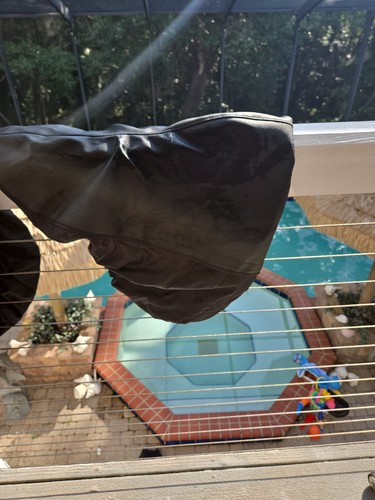 Black leather and - and, waterproof